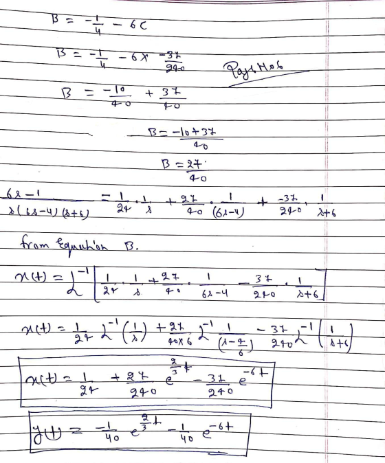 NO Ds - - 1 B = 1 - 67 - 3 = 을 +2 - Belt 10 + 3 B- 1434 B = 4 40 Na-Uisas 8 462-1) 240 차 . ! from Equestion ? (H) = B. 1 | 14