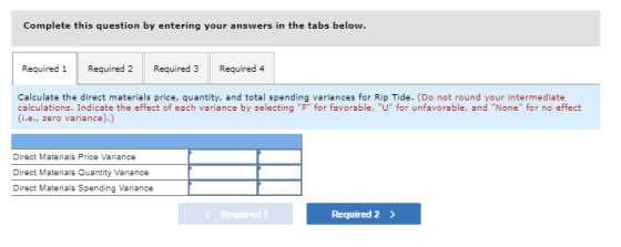 Complete this question by entering your answers in the tabs below. Required 1 Required 2 Required 3 Required 4 Calculate the