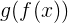g(f(0)