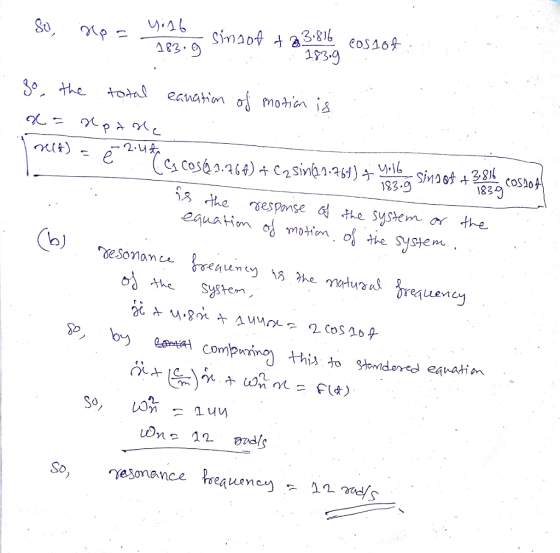 2,g14 183 83.9 13 the response Gj the system, ๙ e the SyStem . auemc