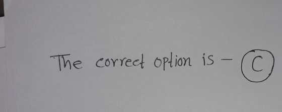 The correct option is С
