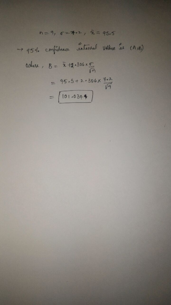 ontaw → 9 5% eonlidenee vausas (A,B) = 1101,0319