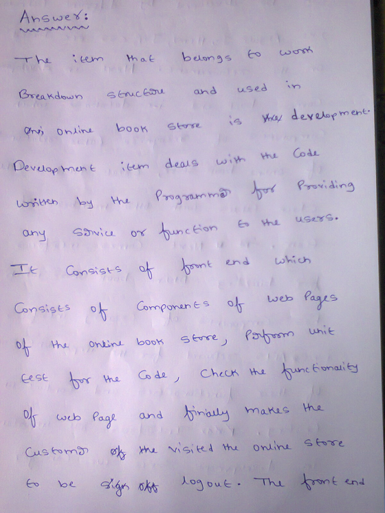 Ans wer elongs Greakdoun seucand used in Providing Consists o t end whiu ongises web P omponenESo uni e 1 eese b吖 eb Page and