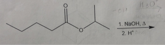 1. NaOH, Δ 2. H
