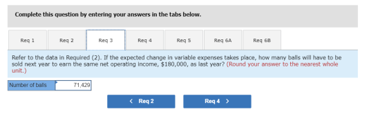 Complete this question by entering your answers in the tabs below. Req 1 Req 2 Req3 Reg 4 Req 5 Req 6A Req 6B Refer to the da