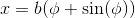 l)(c) + sin(c) ) r