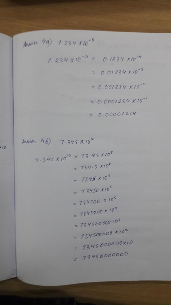 234x0123 K10 Ο Οι 234 x 10-3 0.001239 10-1 τ 0.0001239 x10-1 10 7, 34s x1oo = 73.45 x109 734,5 x10° 73450 xu0 734500 x lo5
