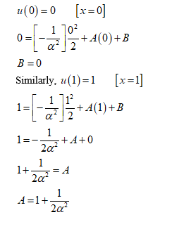 u(0)0 [x-0] 1 102 40 B=0 Similarly, 11(1)-1 [x=1]