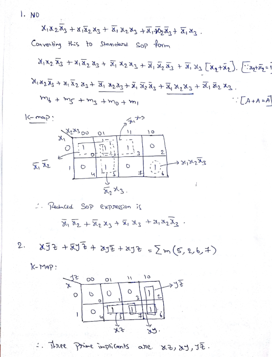 . NO ナ · 2 D1〆2x, X2乂 K-Map