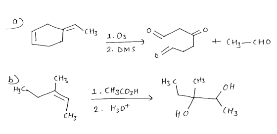 С 1. 03 - от м. - Сн,— НО 2. DMS На с с 3 он Нас 1. СН3СОН 2. но* СН3 CH3