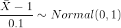 Normal(0, 1) 0.1