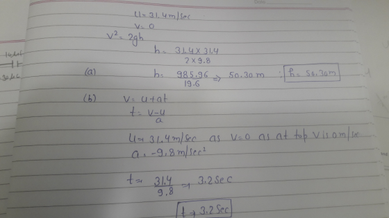 2. 2 x 9.8 h 935.9 19.6 b)Va utat tav-u U 3 te Viom and 9,8
