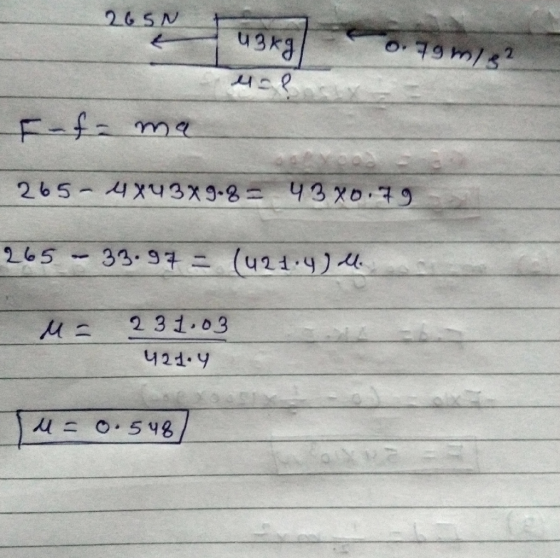 2 SM 43kg о» пум/с2 цсе F- fama 25 - 4х43х993 хо, 19 265 - 33. 91 = (421:9) ц. - 2 31.03 Ч21:9 4. О. 5 ч.