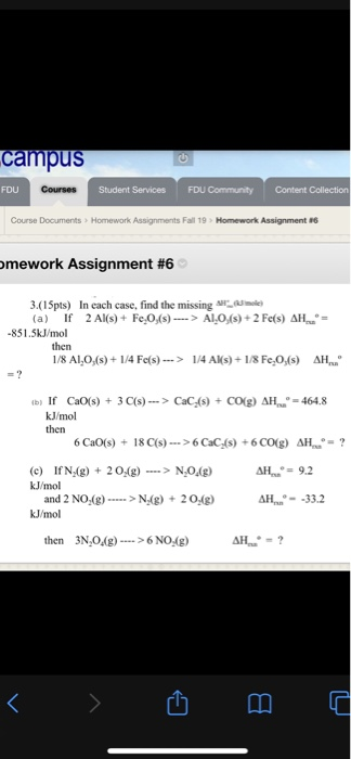 campus FDU Courses Student Services FDU Community Content Collection Course Documents > Homework Assignments Fall 19 > Homewo