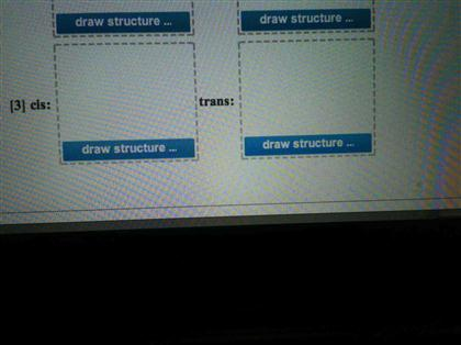For each compound shown below, draw representation
