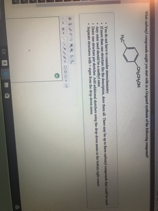 What of the in a CH2CH2OH . You do not have to consider stereochemistry . If more than one structure fits the description, dr
