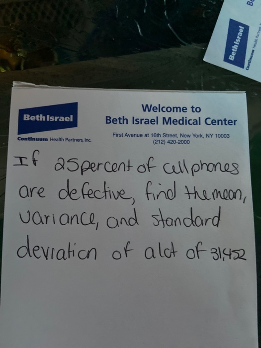 BC Beth Israel Continuum Heath Part Beth Israel Welcome to Beth Israel Medical Center First Avenue at 16th Street, New York,