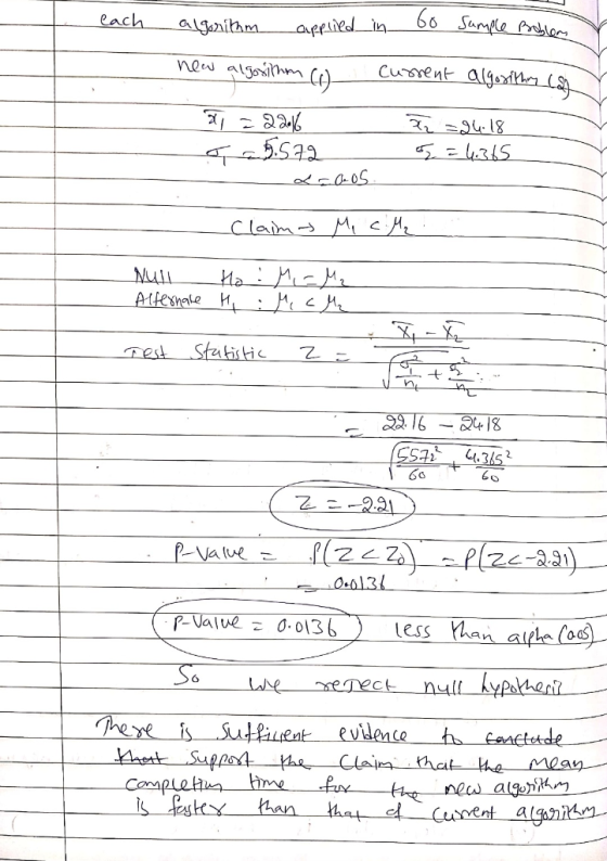 each algorithm applied in 60 Sample Problem new algorithm (1) current algorithy Log 2=22016 2 =94.18 T 5.572 5 = 4.365 - Laos