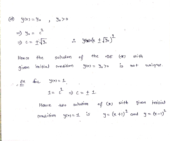 2_ 2 Hem ce the soluion the De x)sith 2 Cx) with Hiven jnitial Hente -too Sutiem 2. 2