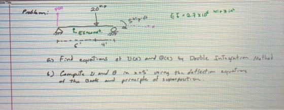 20 Problem Dev w aneta unde m xes.ening t. deflectim equ.r .ot s
