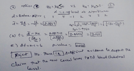 @ option. Hos Ma to vs HA Maso @ x 20.05 level of significant d=Before After . I 5 -1 2 4 3 2 das +2:2851] se tady (Id?(943)