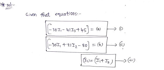 * sel. Given oat equations: -