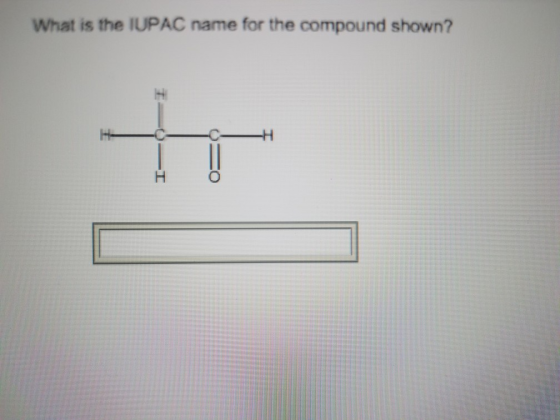 What is the IUPAC name for the compound shown?