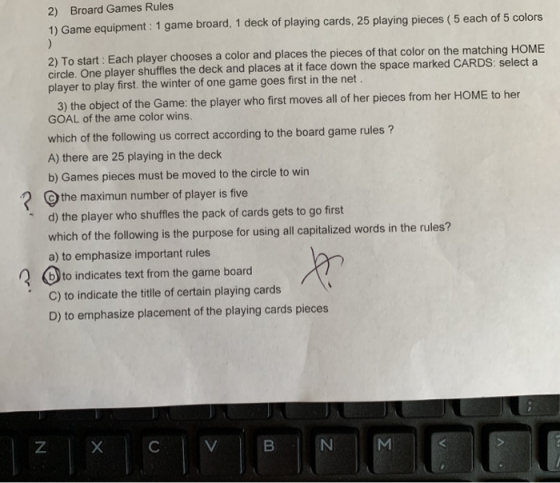 2) Broard Games Rules 1) Game equipment: 1 game broard, 1 deck of playing cards, 25 playing pieces (5 each of 5 colors 2) To