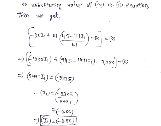 on substituポng value of (iv) in. (i) etuation then we jet, 141 212 #0.86)