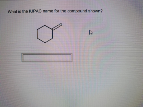 What is the IUPAC name for the compound shown?