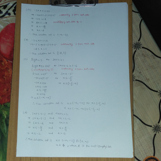 Munt.plyty barkadesbg-1 → 2n <-18 命えくー The solutinn set isCx,-9) b)3t6 The solutio set is , 1) 5 3 no) 3x4-6 and 4x> o 3