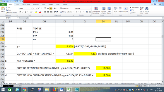 ke - Microsoft Excel (Product Activation Failed) Add-Ins File Home Insert Page Layout Formulas Data Review View - 2x % Cut Σ
