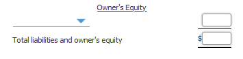 Owners Equity Total liabilities and owners equity