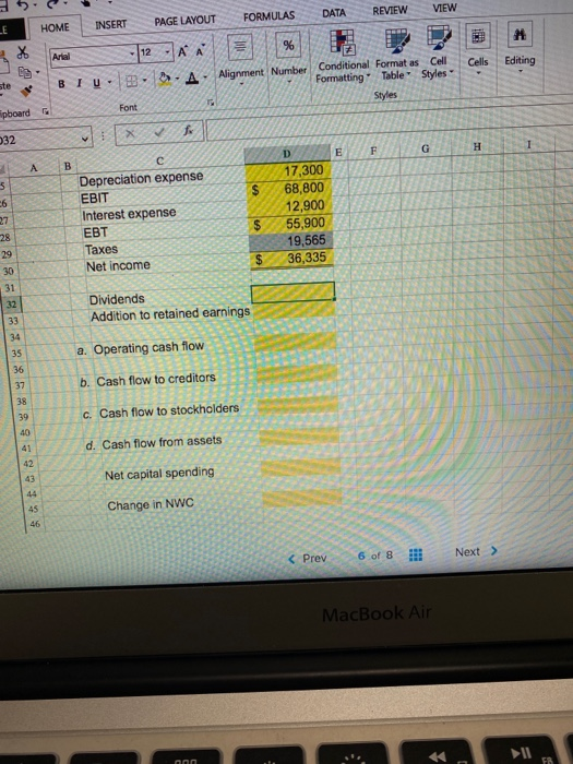 DATA REVIEW VIEW FORMULAS LE PAGE LAYOUT HOME INSERT Arial Cells Editing 112 A BIU.BA % Alignment Number Conditional Format a