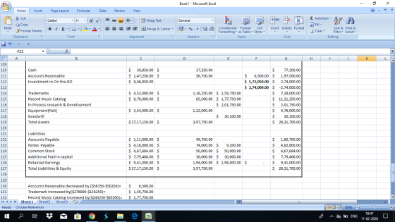 Book1 - Microsoft Excel - X Home Insert Page Layout Formulas Data Review View * Cut Copy ♡ General - Wrap Text Merge & Center