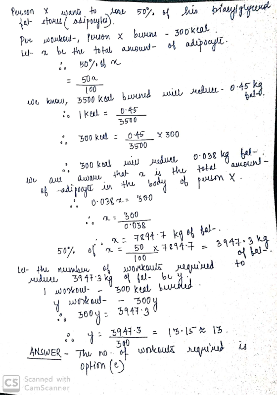 his priary gryread 100 Peeson y wants to fat etorus ( adipocytes). lose 50% of Рw w pikal-, fuем x buy - 30pkot. Let- a be th