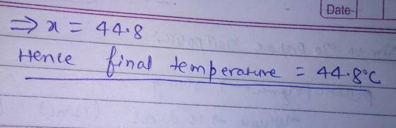 Date 448 inal demb eratre 44 8°C Henie