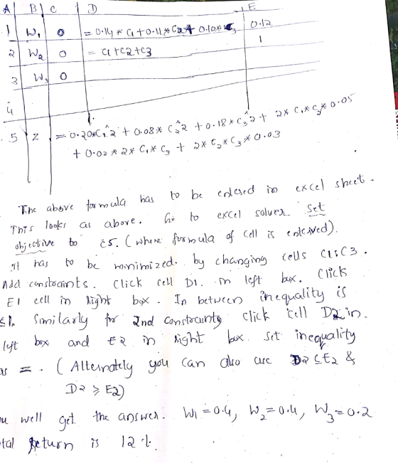 .os .OS be cnted o excel seet The aboveuhas Ths ookr a above Tt has o changC3 . Mdd cnstoaints.clck ceil vi. eft ge taltun 12