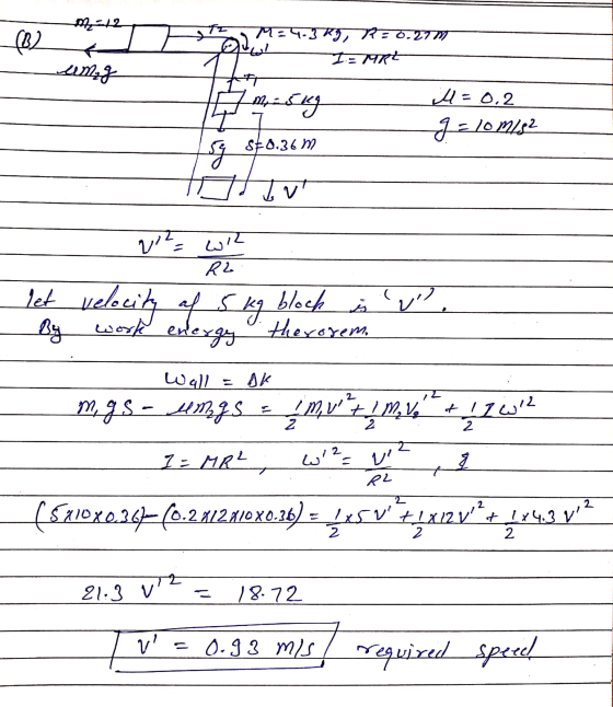 m-12 (82 M: 4.3RR: 0.27M hai T:/पार am.ga 1302 masug hd.36m 72/om2 V vi? = wil R2. let velocity of Sky energy bloch A therore