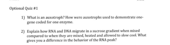 What is an auxotroph? How were auxotroph's used to