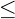 \small \mathbf{\leq }