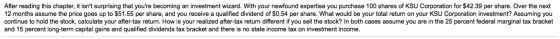 After reading this chapter, it isnt surprising that youre becoming an investment wizard. With your newfound expertise you p