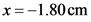 х 3 -1.80сm
