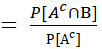 P[AB] P[A]