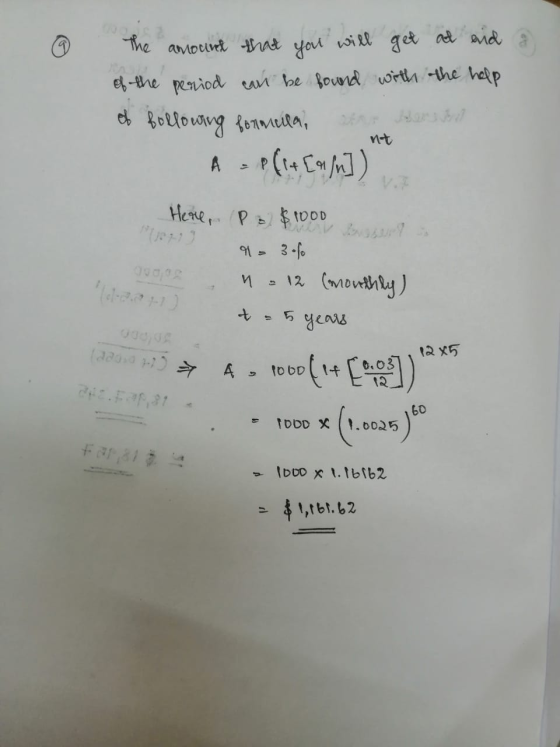 a The amount that you will get at and of the period can be found with the help $ 640 vvЯ Ҳозмika, Mari A > P {+ [alu]) nt Her