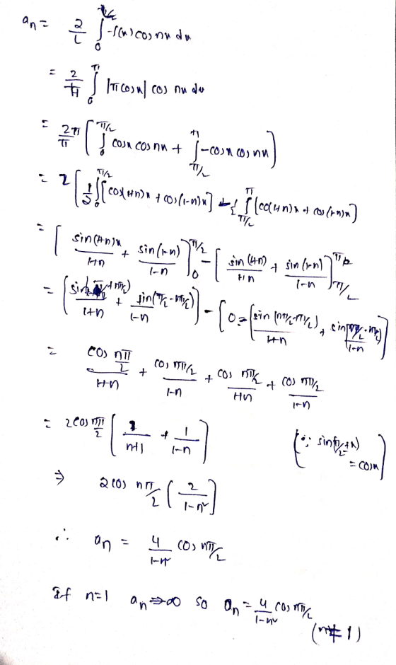 n- J-foccow do I Incosul cos nu do + ) 3 27 o = COSU COSNM + J-co) -ON 0JNU 프 colum) 4 0 (-)x] LH I lect n) s o(r)] sincanju
