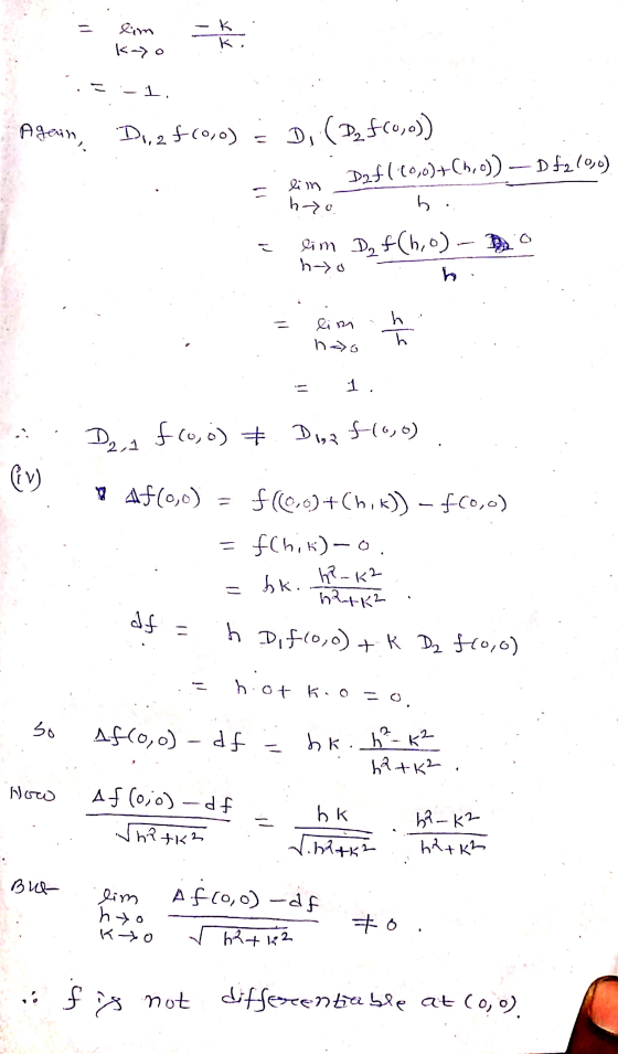 = – lim kao TI 3 -1. . .... Again, Dua f(0,0) = D. (D4 f60,w) - lion D2f1.20,0)+(,0)) — Df210,0) ho. b. = lim Daf(h,o) - no h