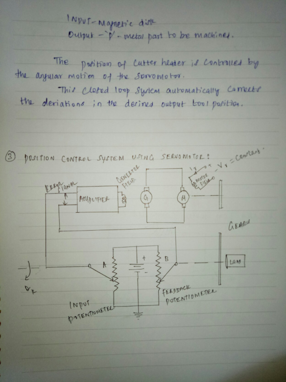 Duhui-℉-metal part to be machine the angular motion 0t tte Servo ntohn. th deriaions in the derines output ou l parition g (0