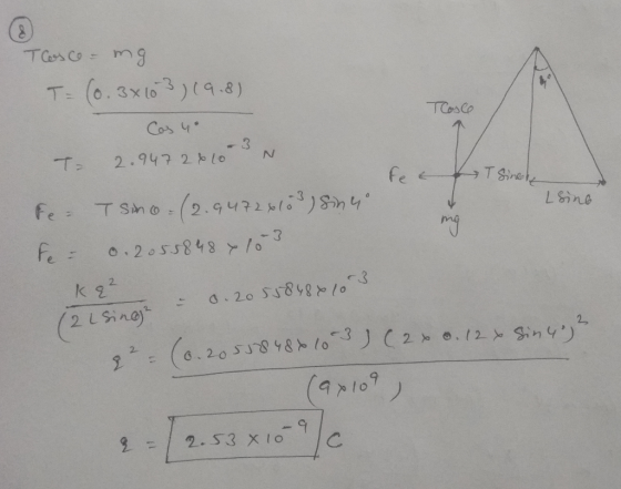 T(0. 3x to (9.8) Cos y Lsine 2. k 2 (2 L Sina) 2,