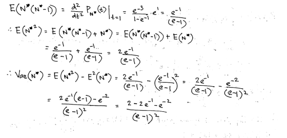 - e-s e- :. ECw(n-1) - Camiseteria - E (na®) = (w(D + Na) = ECN®(MP-1) + E Cuc) - 1 * &1)elem :: Vox() = E (na) - E(NC) -2.